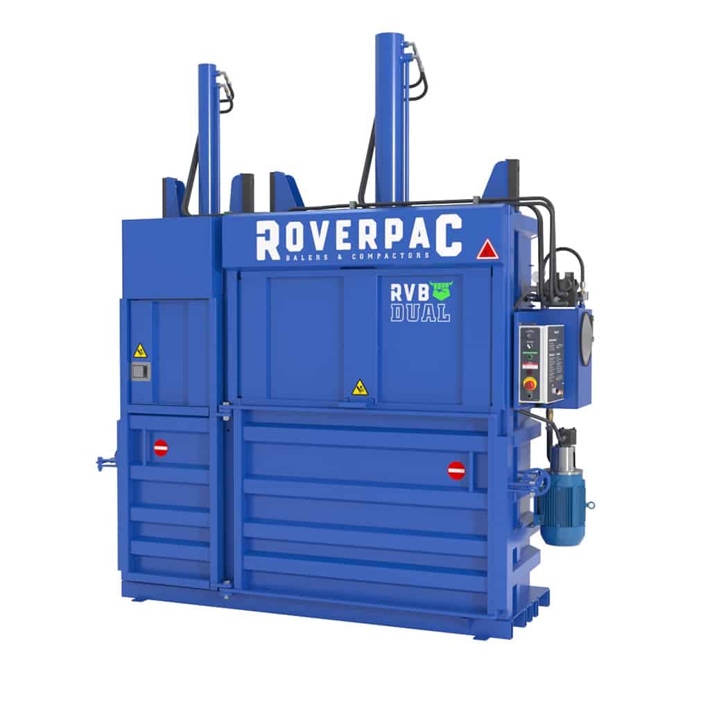 RVBDUAL Dual-Chamber Vertical Baler