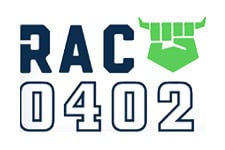 RAC402 model logo